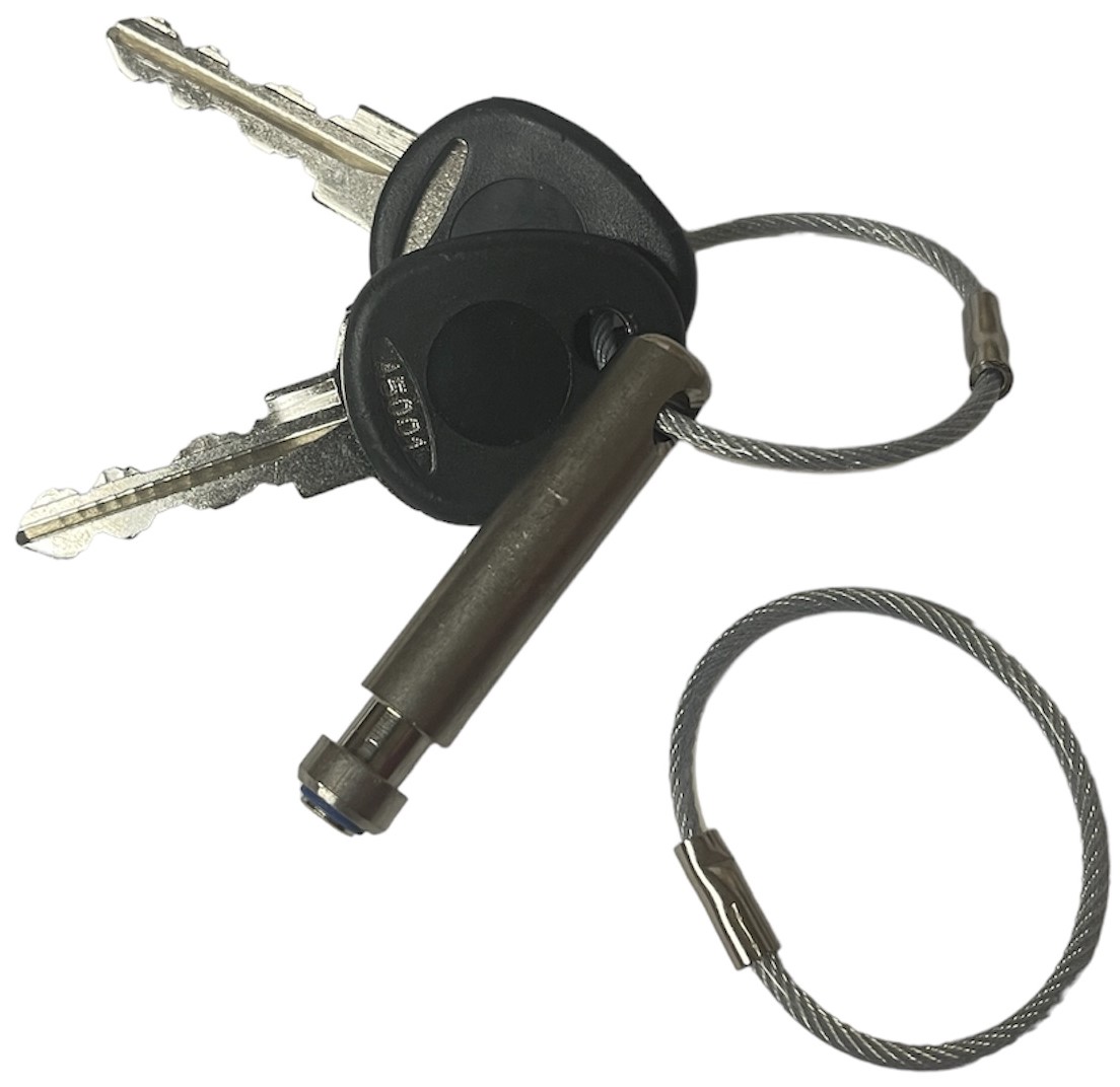 Cobra Solid Serialized Tamperproof Key Ring (Patent Pending)” is